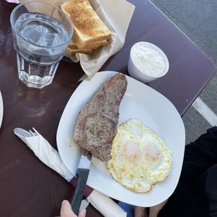 Steak and Eggs