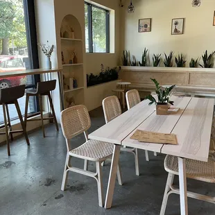 Lots of seating