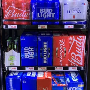 Auntee M's has some of the best Beer selections