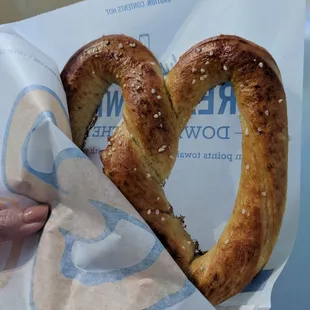 Original salted pretzel