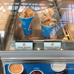 Sweet Almond and Cinnamon Sugar Pretzel Nuggets