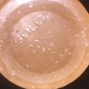 Disgusting "lemonade" that had white flakes at the bottom, tasted nothing of lemonade or mango which it was supposed to be.