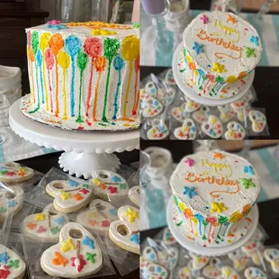 Birthday fun. Cakes start at 6" for $65