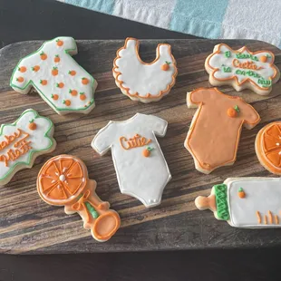 A cutie on the way custom sugars these are $60 Dz.