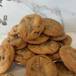 Brown butter chocolate chip cookies that made you mouth water.