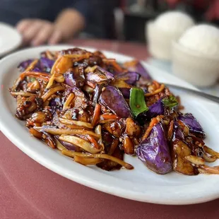 Chinese Eggplant in Garlic Sauce