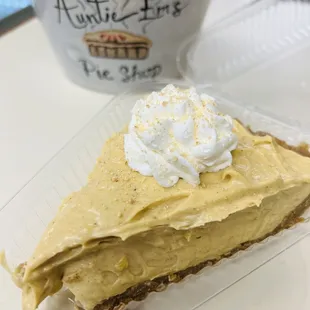 Homemade gingerbread pie