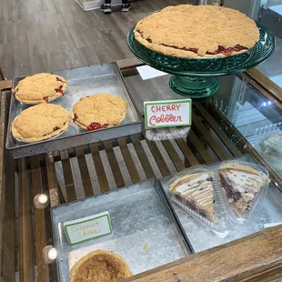 Cobblers fresh from the oven.