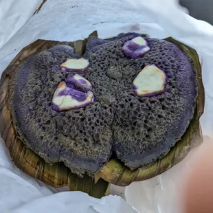 Ube bibingka