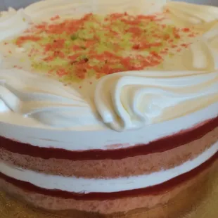 Ube Cake Layers