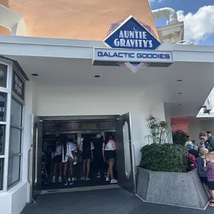 Outside