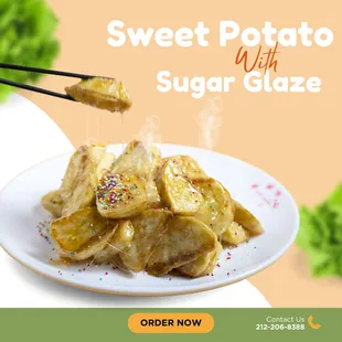 Sugar Glaze Sweet Potatoes