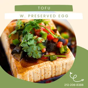 Tofu w. Preserved Egg