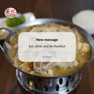 Eat, drink and be thankful!!
Join the tasty food heaven today~