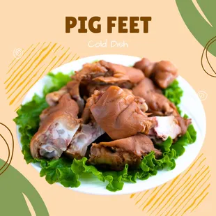 Dive into Flavorful Bliss with Braised Pig's Feet!