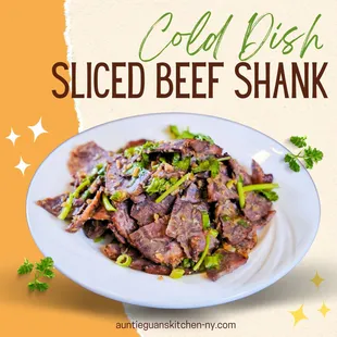 Sliced Beef Shank