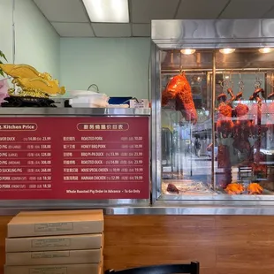 BBQ menu