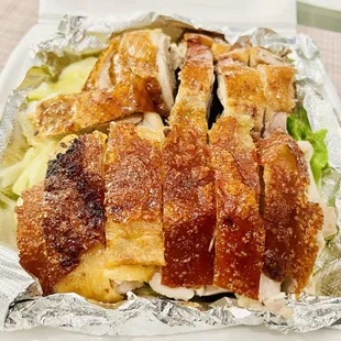 Double Delicacy Lo Mein - Roast Pork &amp; Roasted Duck