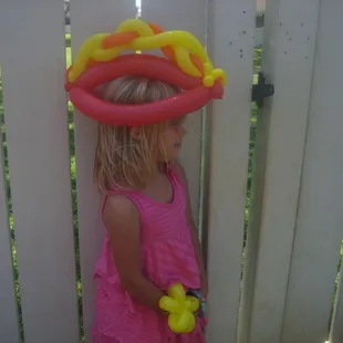 Hat and Flower Bracelet