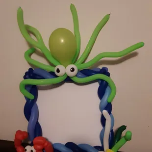 Balloon Octopus Sign