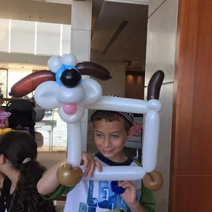 Balloon Dog Frame (created by unknown)