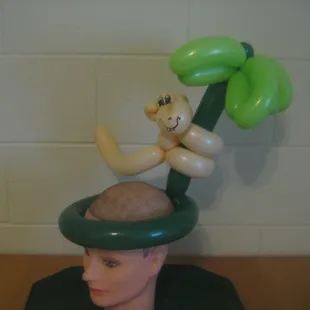 Monkey in a tree Hat