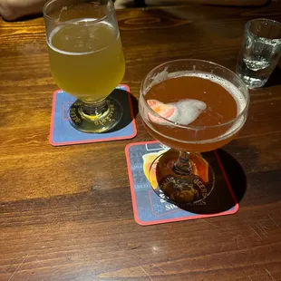 Dickle and a pickle, and a straw-bene