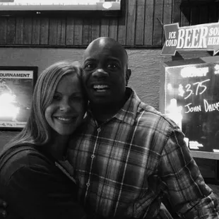 Had drinks and made friends. Life is good.  Great place to be in Aggieville!