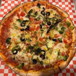 25. Vegetarian Pizza