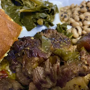a plate of food