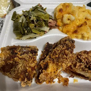 Journees Fried Chicken Mags Fried Ribs Nillas Peach Cobbler