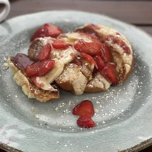 Seasonal Pan dulce french toast. A lot of people I know love this. I however don&apos;t think it&apos;s that great.