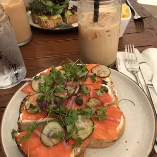 Smoked Salmon Toast