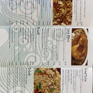 Menu 2021