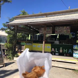 $1 banana lumpia