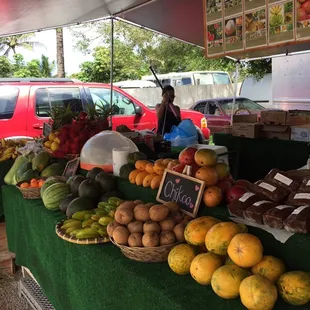 Variety of fruits