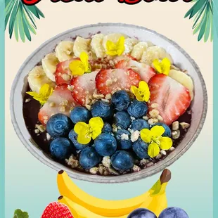 a bowl of fruit