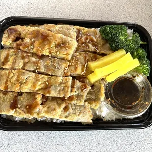 Meat jun bento- so ono!