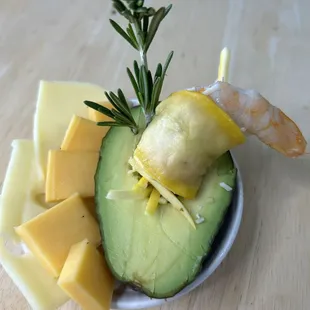 Cheese and Avocado