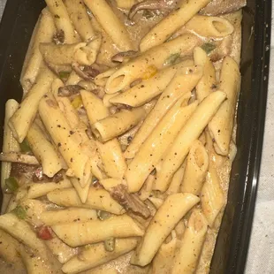 Jerk Alfredo  10/10 amazing