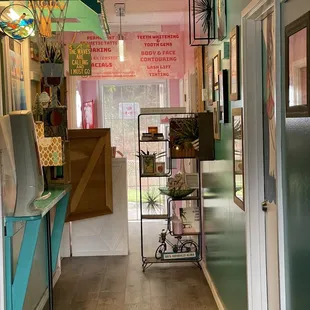 Inside (on the left)
