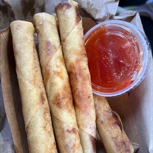 a plate of fried food