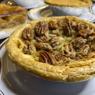 a variety of pies