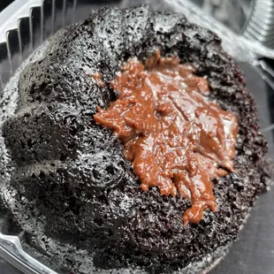 DEFINITELY NOT WHAT I ORDERED!! -Dark Chocolate Cake This very far from the next photo