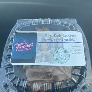 Personal Deep dark chocolate cake
