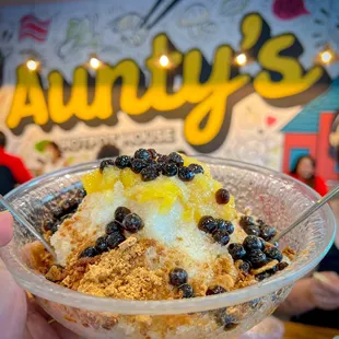 Aunty's upgraded dessert! (Free if you post on IG)