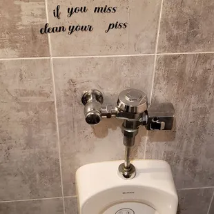 Some mena bathroom humor