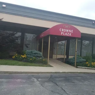outside