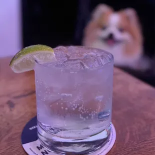 Casamigos Blanco w/ club soda | $12
