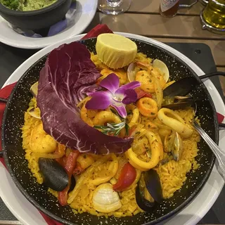 Seafood Paella for one